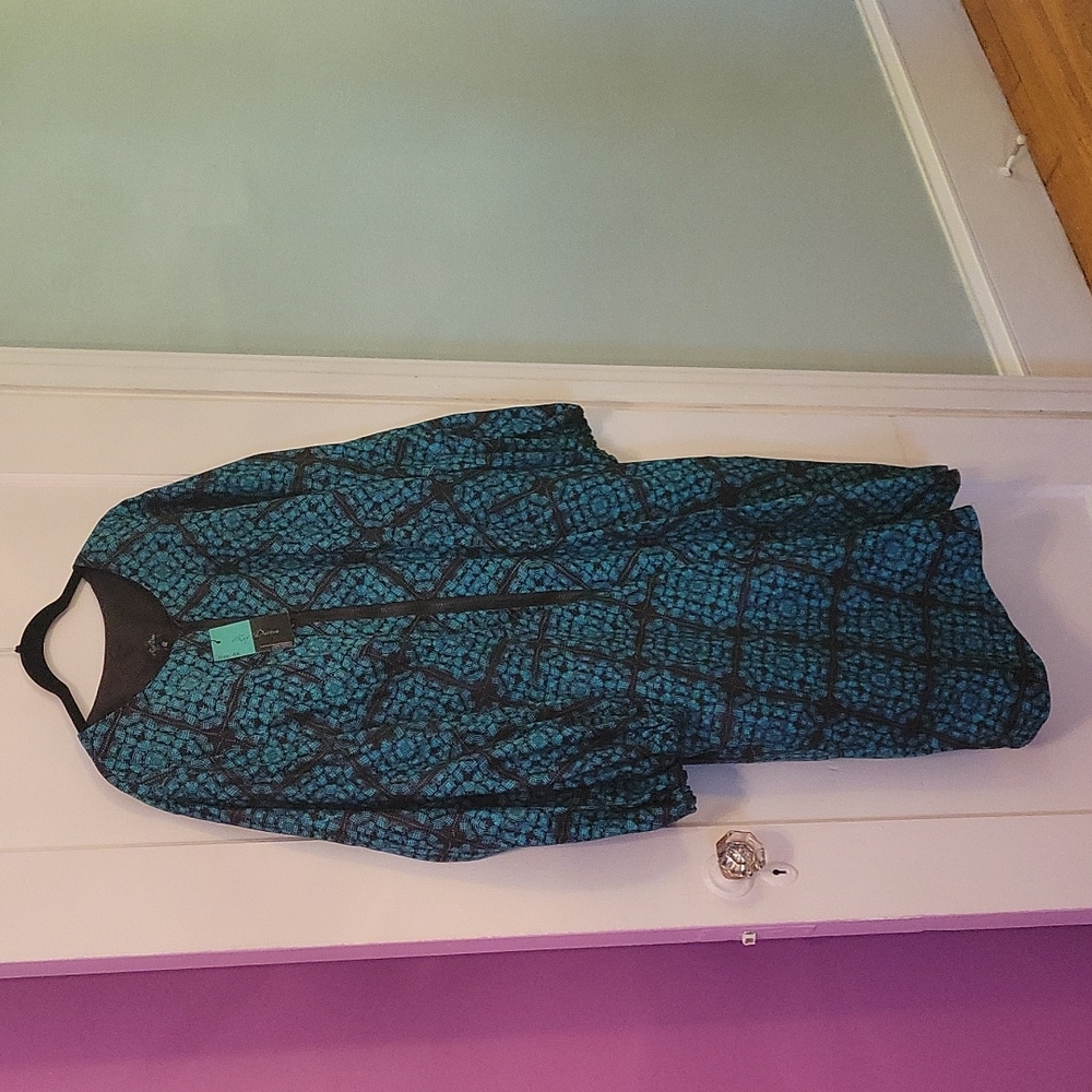 NWT Ray Darten Jawin African Print Jacket Dress